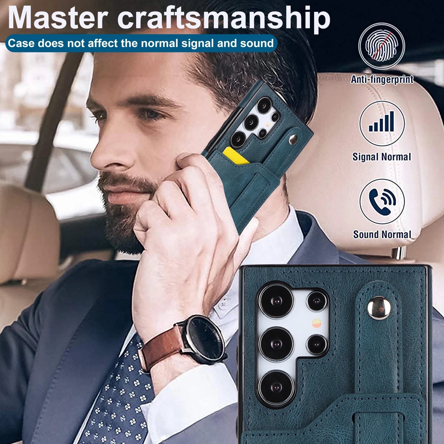 Leather Card Holder Case with Stand For Samsung Galaxy A Series - Premium Mobile Phone Cases from Dressmycell.com - Just $17! Shop now at Dressmycell.com Leather Card Holder Case with Stand For Samsung Galaxy A Series - Premium Mobile Phone Cases from Dressmycell.com - Just $17! Shop now at Dressmycell.com